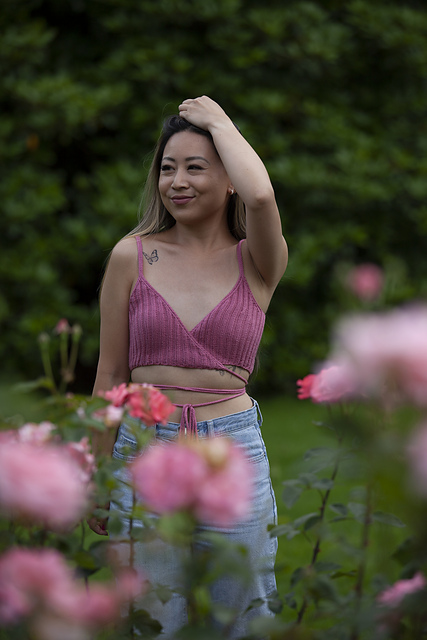 Camellia Wrap Top