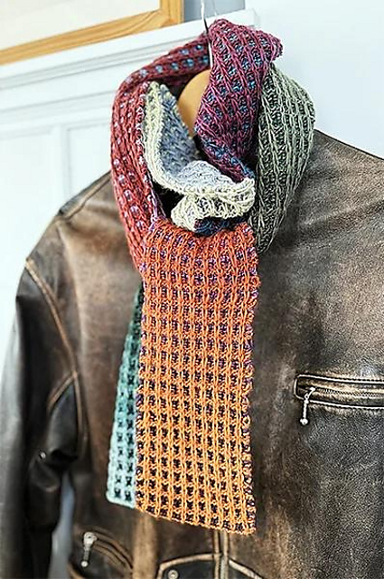 YoYo Waffle Skinny Scarf