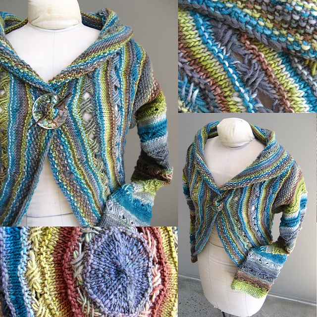 Ophelia Circular  Crossover Shrug