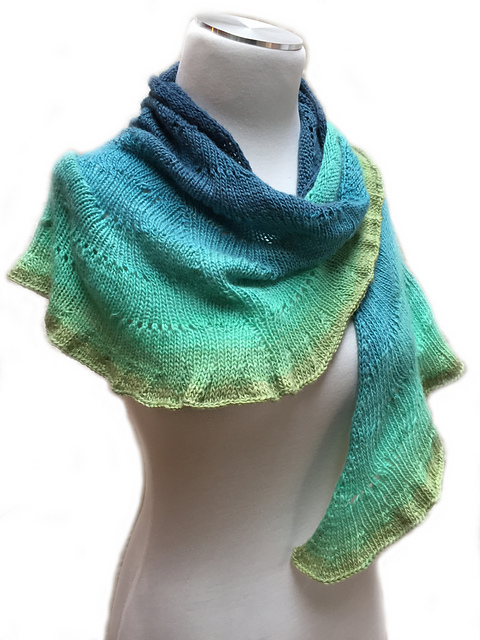 Shifting Sands Shawl