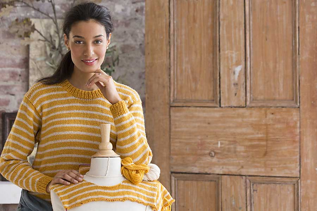 #25 Striped Pullover