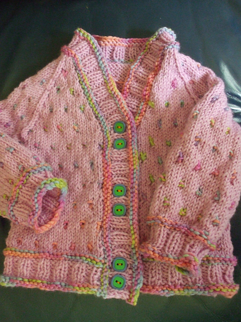 I'm Seeing Spots! Baby Cardigan