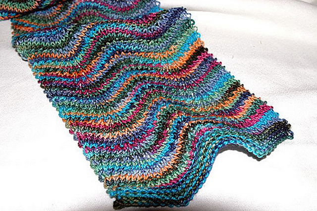 Kary's Chevron Scarf