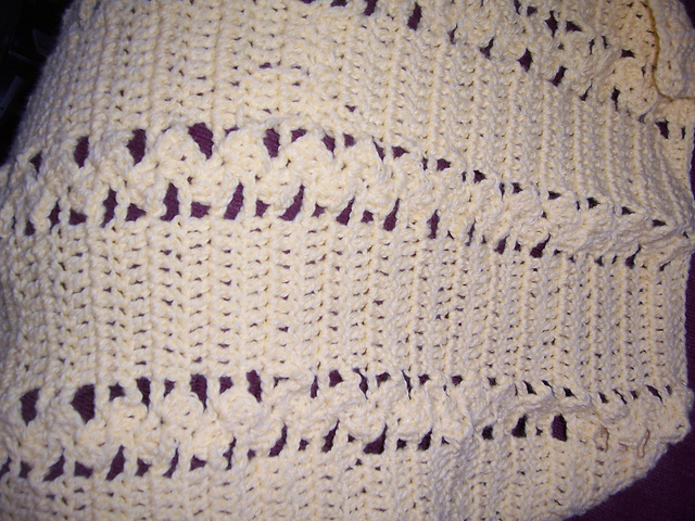 Offset Shell Prayer Shawl