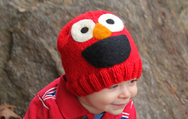 Knitwit Knits Elmo Hat