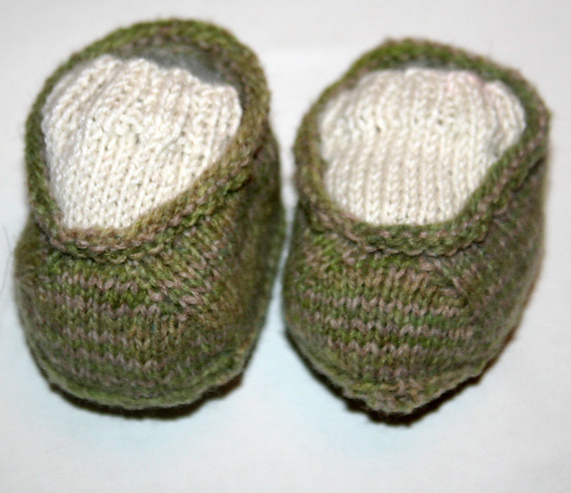 Cozy Knit Baby Slippers