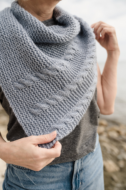 Garter & Cables Cowl