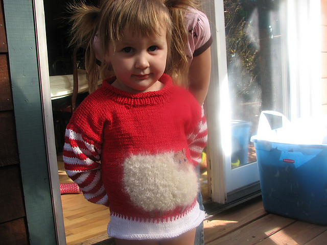 #29 Baa Baa Baby Sweater & Hat