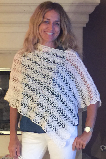 Vine Lace Poncho