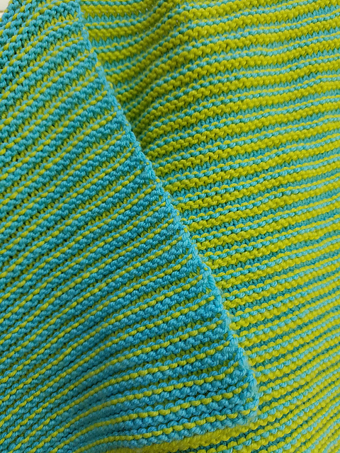 Sliding Garter Blanket