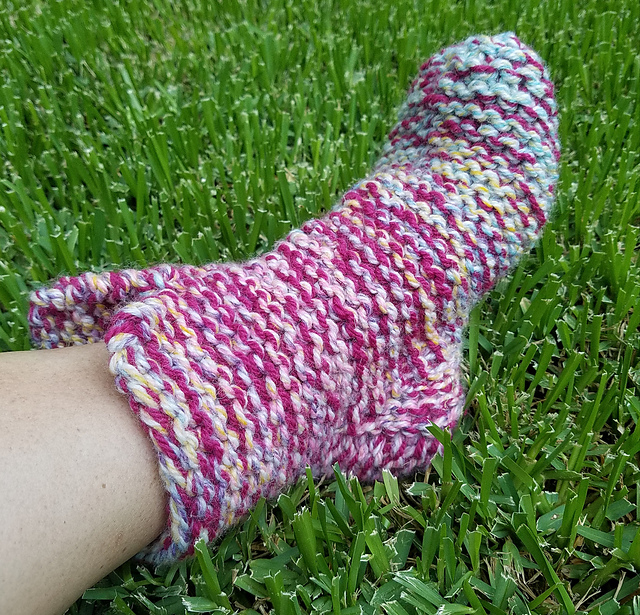 Garter Slipper Socks