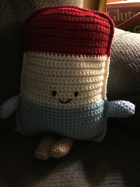 Patriotic popscicle cuddle buddy