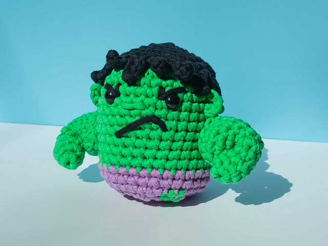 Green Hulking Man