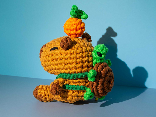 Itty Bitty Turtle Backpack & Orange