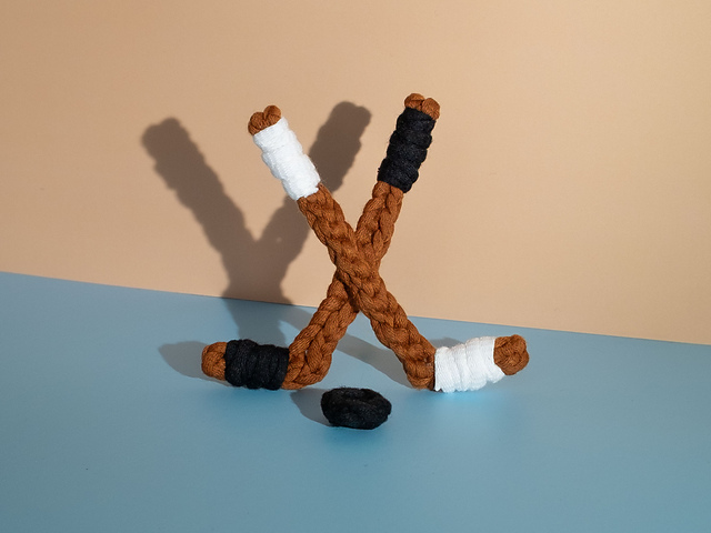 Itty Bitty Hockey Stick & Puck