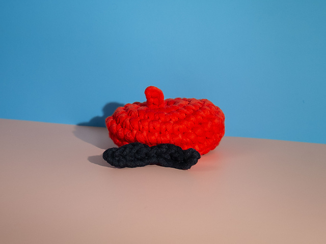Itty Bitty Beret & Mustache