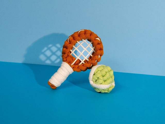 Itty Bitty Tennis Racket & Ball