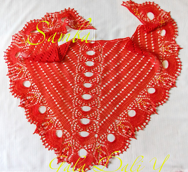 Samba Shawl. Series Dance Philosophy.