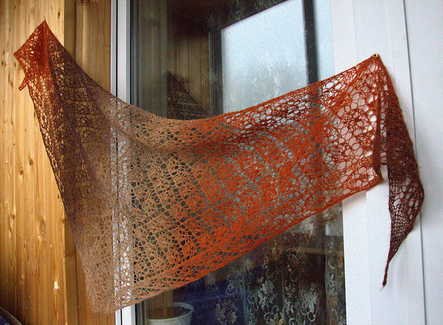 Cha-cha-cha Shawl. Dance philosophy.