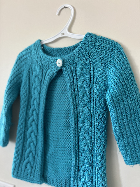 Little Miss Amelia's Cardigan