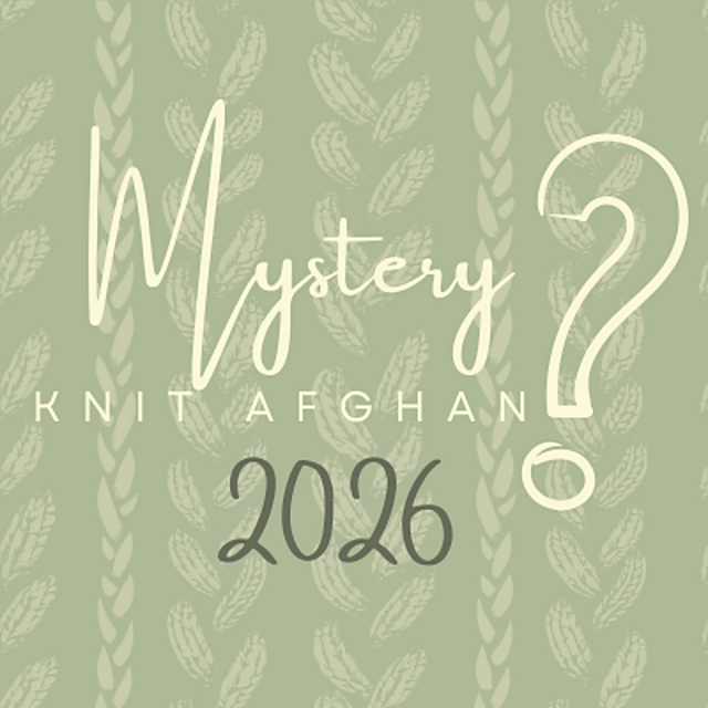 Mystery Knit Afghan 2026