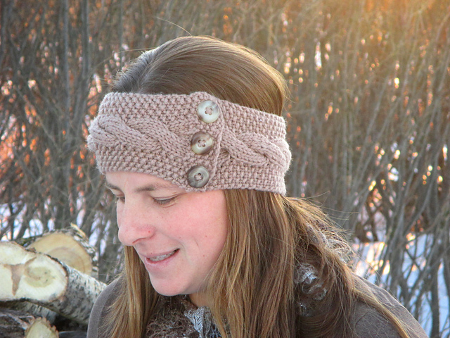 Headband With a Twist