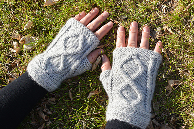 Embrace Fingerless Mittens
