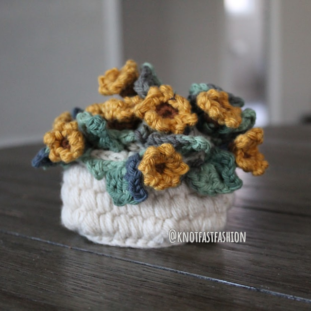 Sunflower Bouquet Coaster Set