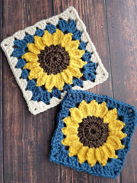 Vintage Sunflower Motif