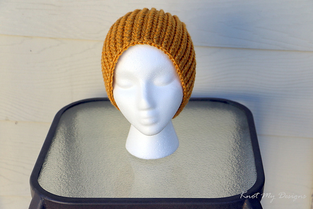 Section Ribbed Adult Beanie