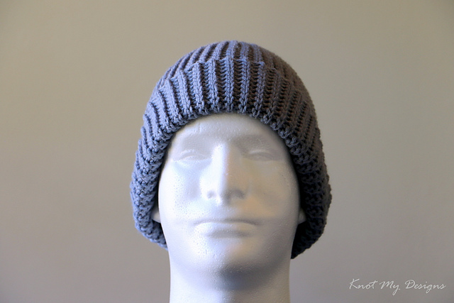 Denim Bosnian Long Beanie