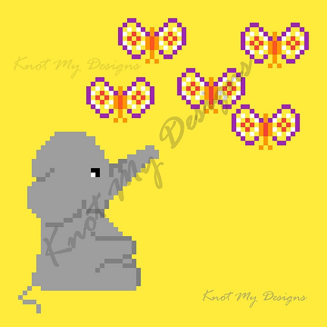 C2C Elephant Watching Butterflies Graph