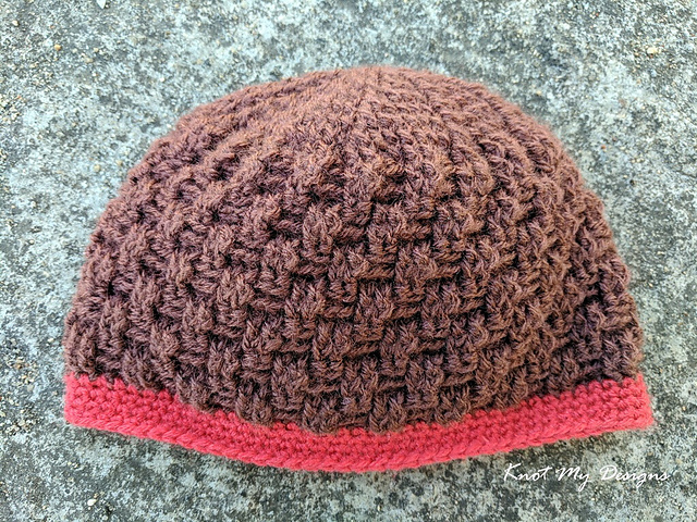Basket Weave Toddler Beanie