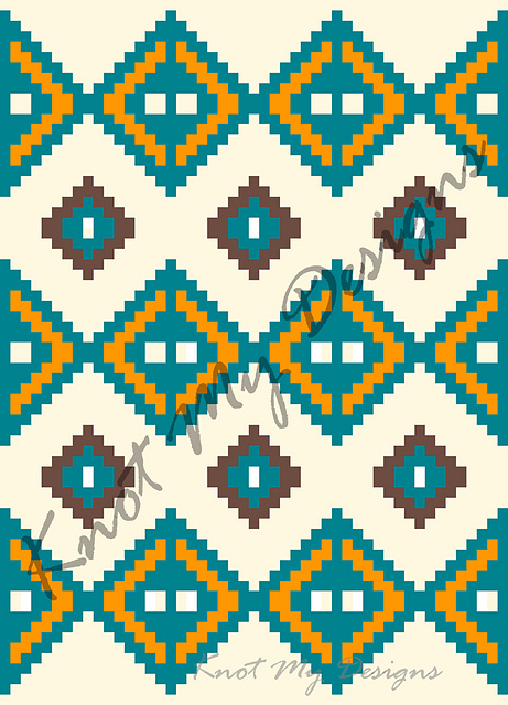 C2C Pine Green Throw Graph