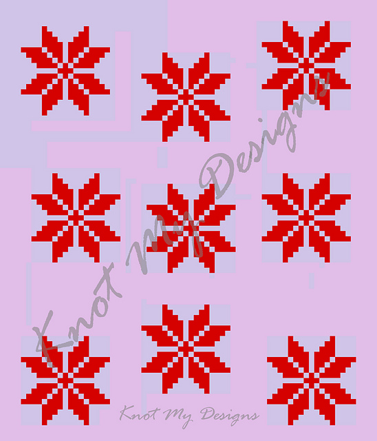 C2C Christy Amaryllis Throw Graph