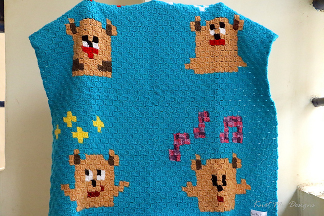 C2C Bear Spirits Blanket Graph