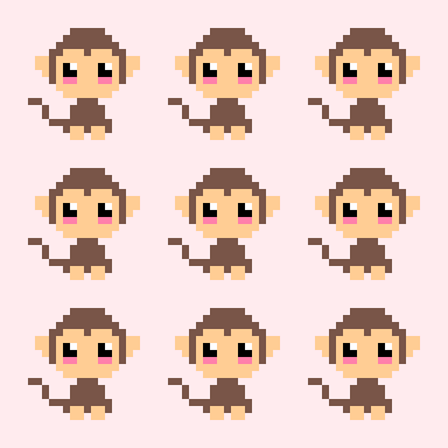 C2C Baby Monkey Troop Left Throw Graph
