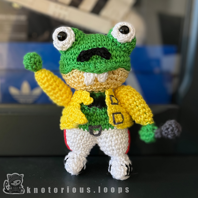 Froggie Mercury Amigurumi