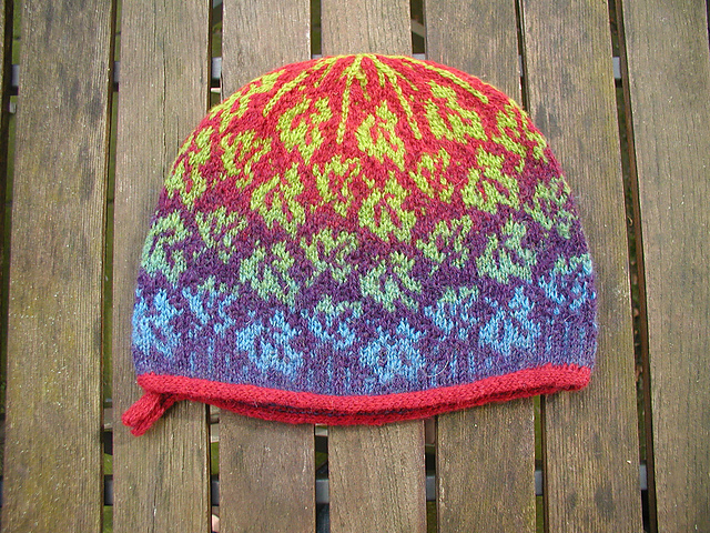 Hat with Small Leaves