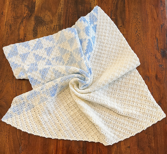 Windy Windmill Baby Blanket