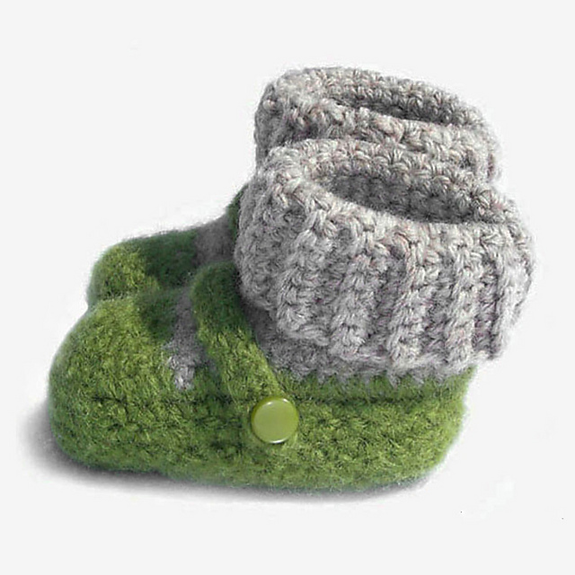 Felted Mary Jane Booties