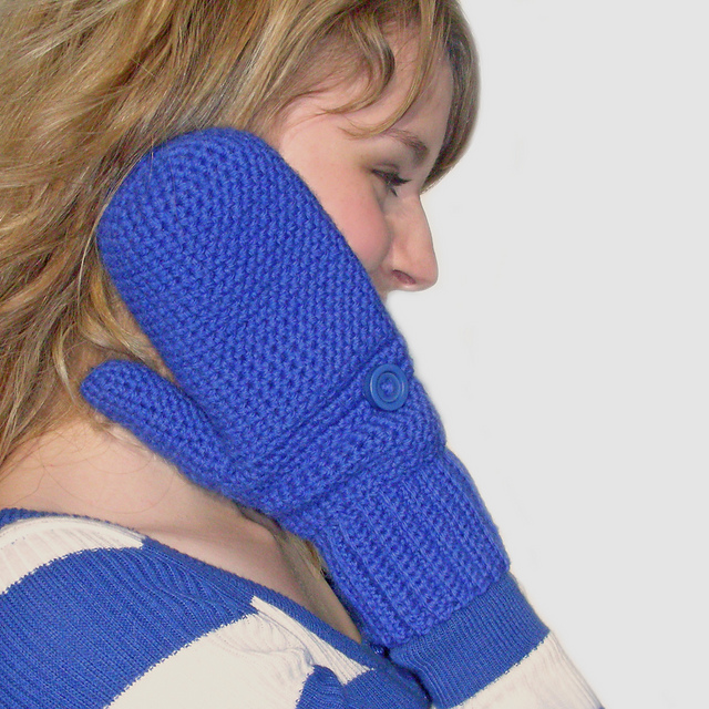 Ladies Wool Mittens