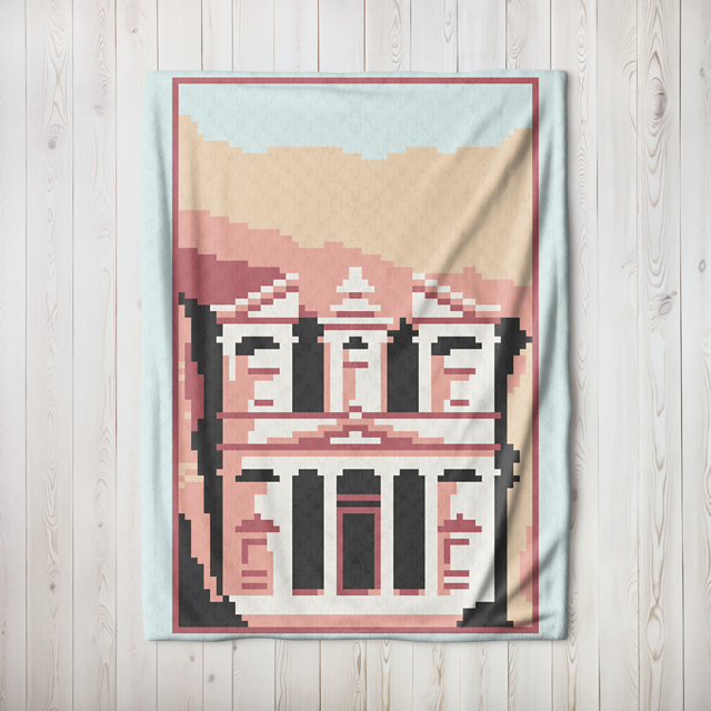 Petra Travel C2C Blanket