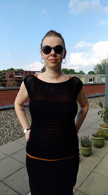 It's holey! Summer top
