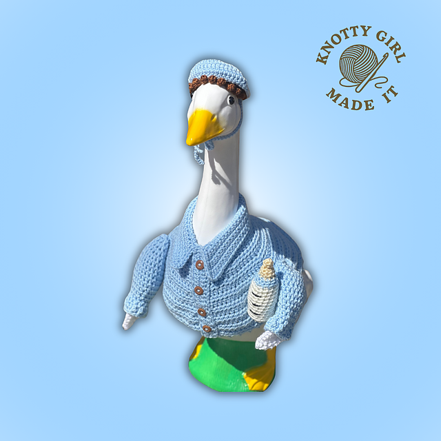 Ravelry: Baby Boy Porch Goose pattern by Knotty Girl Made It