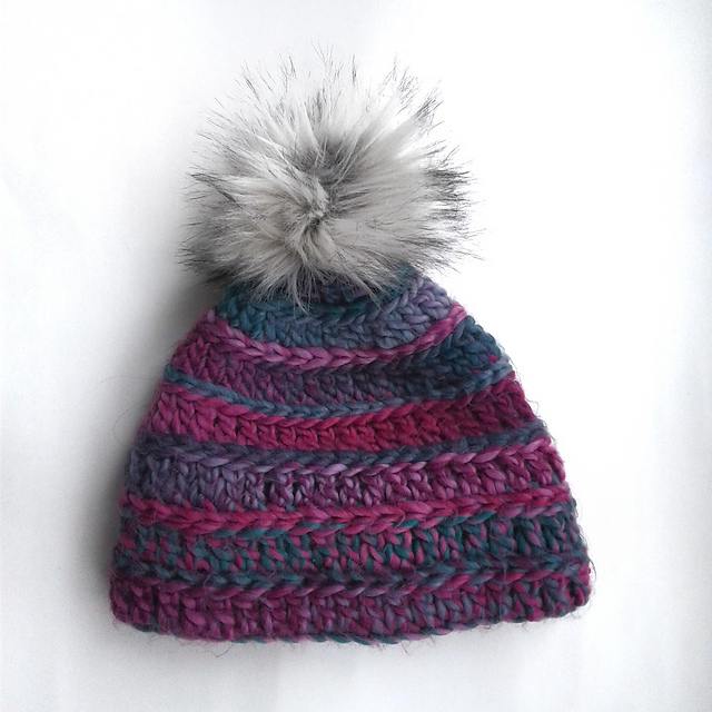 Donia double brim beanie