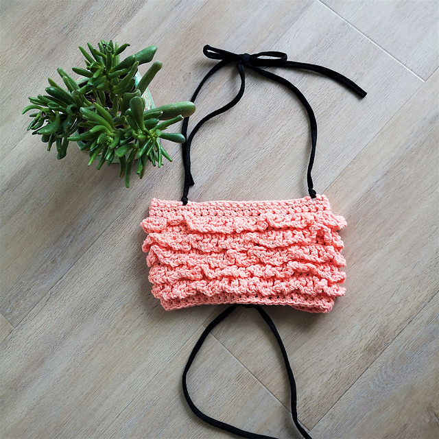 Ravelry: Ruffle Bikini Top pattern by knotty gurl crochet