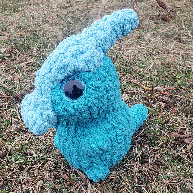 Petra the Parasaurolophus