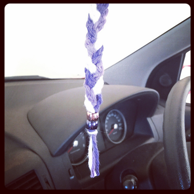 Crochet Car Dangle