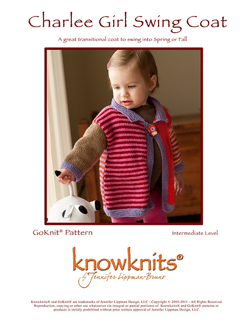 Charlee Girl Swing Coat
